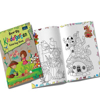 Super Big Coloring Book - Kindergarten For Kids