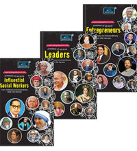 Inspiring biography For Kids Greatest of all time(Set of 3 books)-Influential Social Workers, Leaders, Entrepreneurs