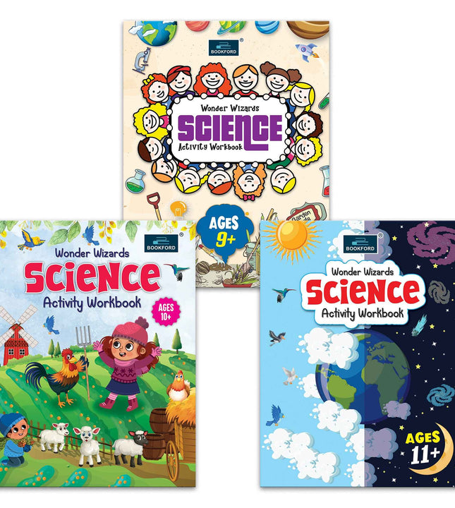 Wonder Wizards Science Activity Workbook (Set of 3 books)