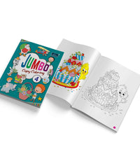 Jumbo copy coloring - 4 Coloring Book For Kids