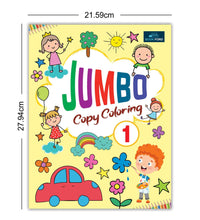 Jumbo Copy Coloring - Set of 4-Coloring Books For Kids