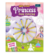 Little Artist Princess Copy coloring