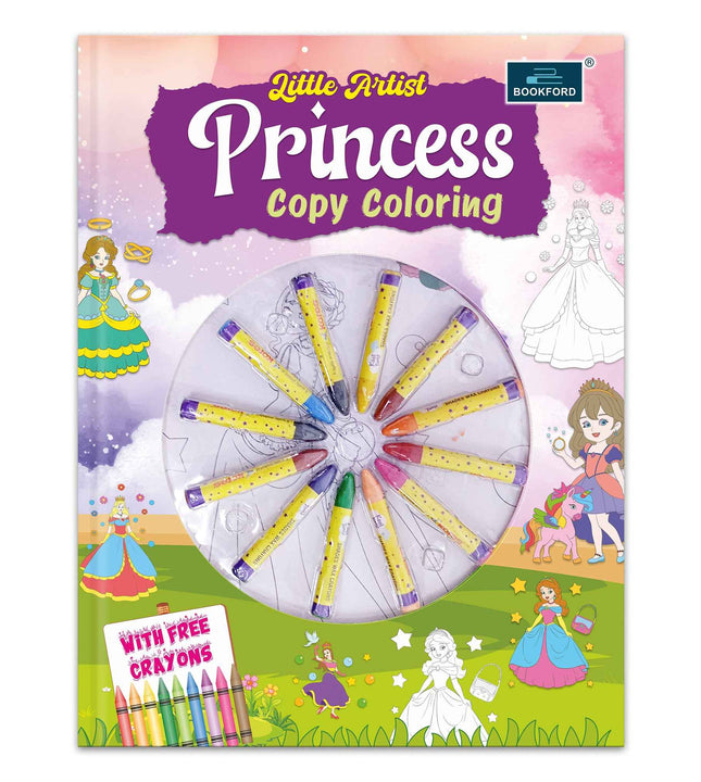 Little Artist Princess Copy coloring