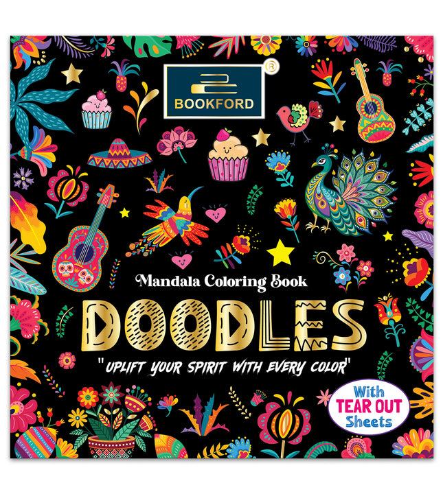 Mandala Coloring book Doodles uplift your spirit with every color for kids