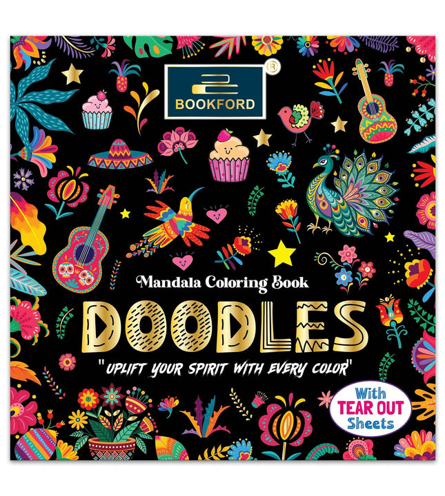 Mandala Coloring book Doodles uplift your spirit with every color for kids