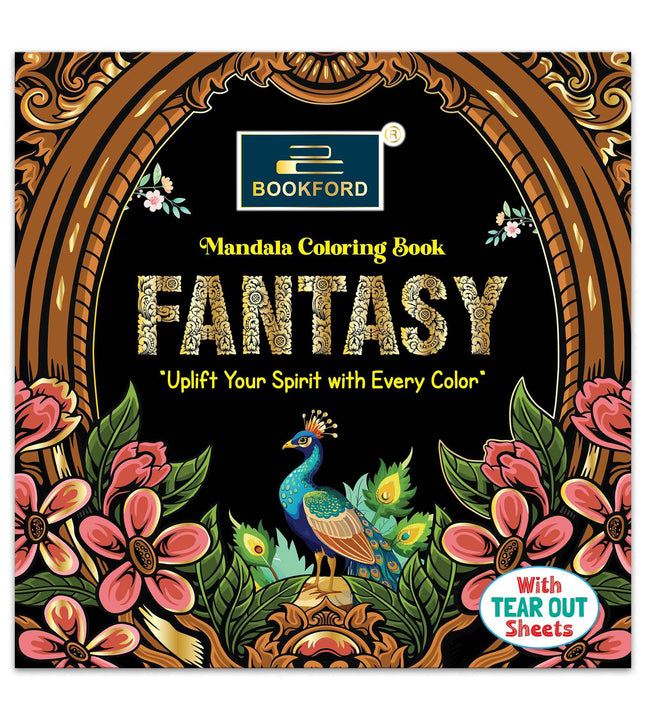 Mandala Coloring book Fantasy uplift your spirit with every color for kids