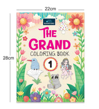 The Grand Coloring Book - Set of 4 books for kids-Fun Drawing,Painting and Creative image