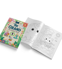 The Grand Coloring Book - Set of 4 books for kids-Fun Drawing,Painting and Creative image