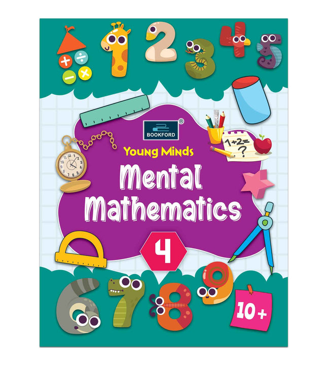 Young Minds Mental Mathematics Book - Part 4 For Kids