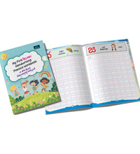 My First Telugu books (Set of 2 books) - Handwriting practice workbook, Aksharamala Reading Book