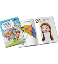 My First Telugu books (Set of 2 books) - Handwriting practice workbook, Aksharamala Reading Book