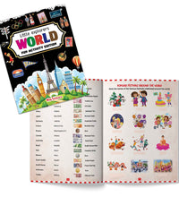 Little explorers Fun Activity Edition Books - Set of 2 - INDIA, WORLD activity book for kids