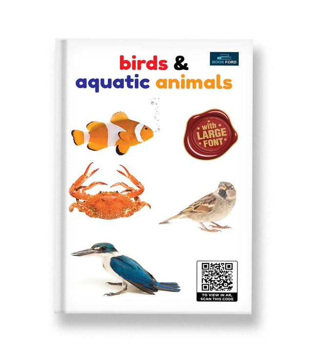 For Little Readings Library Book of Birds & Aquatic Animals For Kids