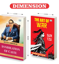 The Art of War by Sun Tzu and Annihilation of Caste | Strategy and Social Reform Book Combo | Leadership Equality Political Thought and Philosophy Paperback Set