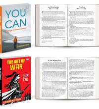 The Art of War by Sun Tzu And You Can by George Matthew Adams | Strategy, Motivation & Self-Improvement Books Combo | Inspirational English Paperback Set of 2