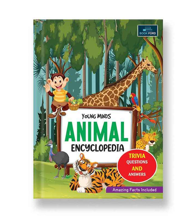 Young Minds - Animals Encyclopedia For Kids - 5 To 15 Years - Enchanting Animals - Trivia, Questions And Answers