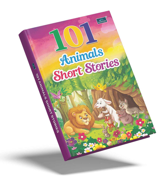 101 Animal Short Stories for Kids | Illustrated Collection of Moral and Bedtime Stories | English Story Book for Boys & Girls | Early Readers - Age 3+ Years