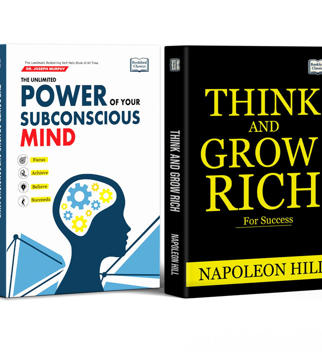 Power of Your Subconscious Mind The Unlimited And Think and Grow Rich Success Guide | Set of 2 Books for Success, Positive Thinking, Personal Growth & Wealth