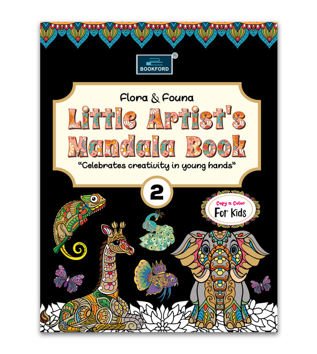 Flora & Founa Little Artist's Mandala Book -2
