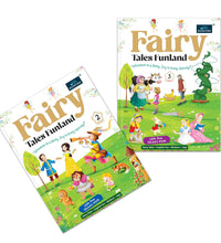 Fairy Tales Funland - Part 2 & 3 (Set of 2): Fun Story + Activity Books with Free Stickers for Kids
