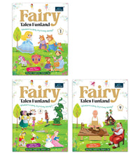 Fairy Tales Funland - Part 1, 3 & 4 (Set of 3): Fun Story + Activity Books with Free Stickers - Enjoy Fairy Tales, English Fun & Creative Learning for Kids