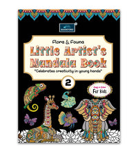 Flora & Founa Little Artist's Mandala Book -2 for kids