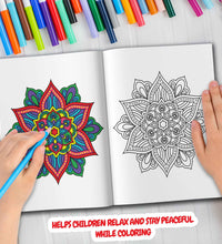 Peaceful Patterns Little Artist's Mandala Book -1 for kids and childrens