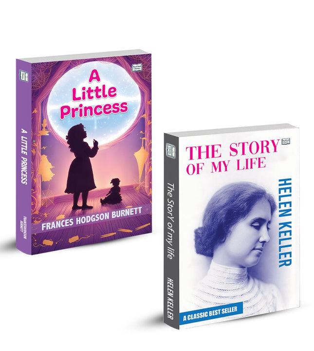 A Little Princess and The Story of My Life | Classic Literature and Inspirational Biography Book Combo | Courage Kindness Hope and Life Lessons Paperback Set
