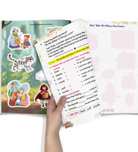 Fairy Tales Funland - Part 1 & 2 (Set of 2): Fun Story + Activity Books with Free Stickers - Magical Tales,  & Creative Learning for Kids