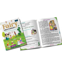 Fairy Tales Funland - Part 2 & 3 (Set of 2): Fun Story + Activity Books with Free Stickers for Kids