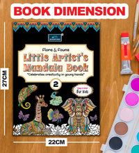 Flora & Founa Little Artist's Mandala Book -2 for kids
