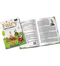 Fairy Tales Funland - Part 1 to 4 (Set of 4): Fun Story + Activity Books with Free Stickers - Complete Fairy Tale Collection with English Practice & Activities