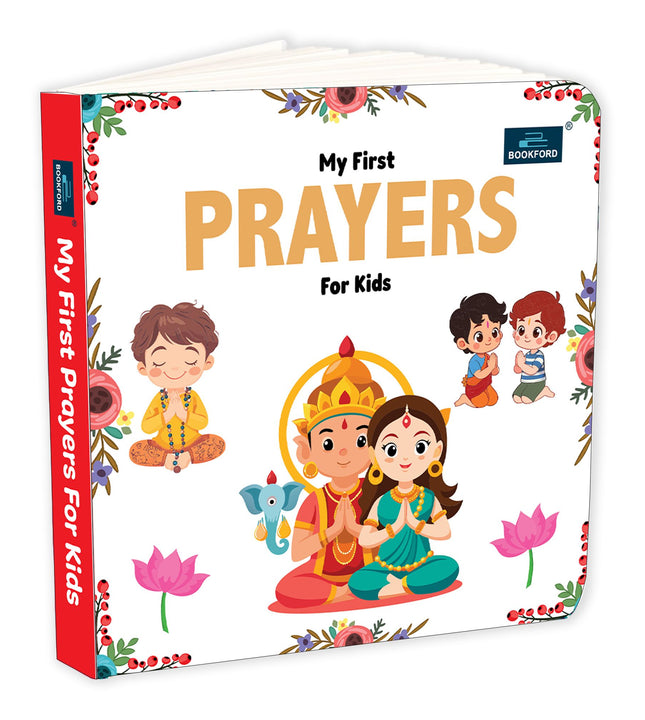 My First Prayers for Kids Illustrated Prayer Book for Children | Hindi & English Prayers, Daily Prayers for Kids | Spiritual & Devotional Book for Boys & Girls