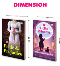 A Little Princess,Rebecca, Pride and Prejudice and The Story of My Life | Classic Literature and Inspirational Book Combo | Friendship Courage Romance and Life Lessons Paperback Set