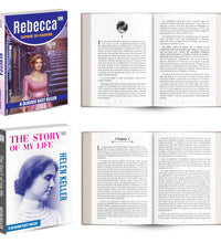A Little Princess,Rebecca, Pride and Prejudice and The Story of My Life | Classic Literature and Inspirational Book Combo | Friendship Courage Romance and Life Lessons Paperback Set
